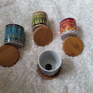 Set of 4 succulent planters